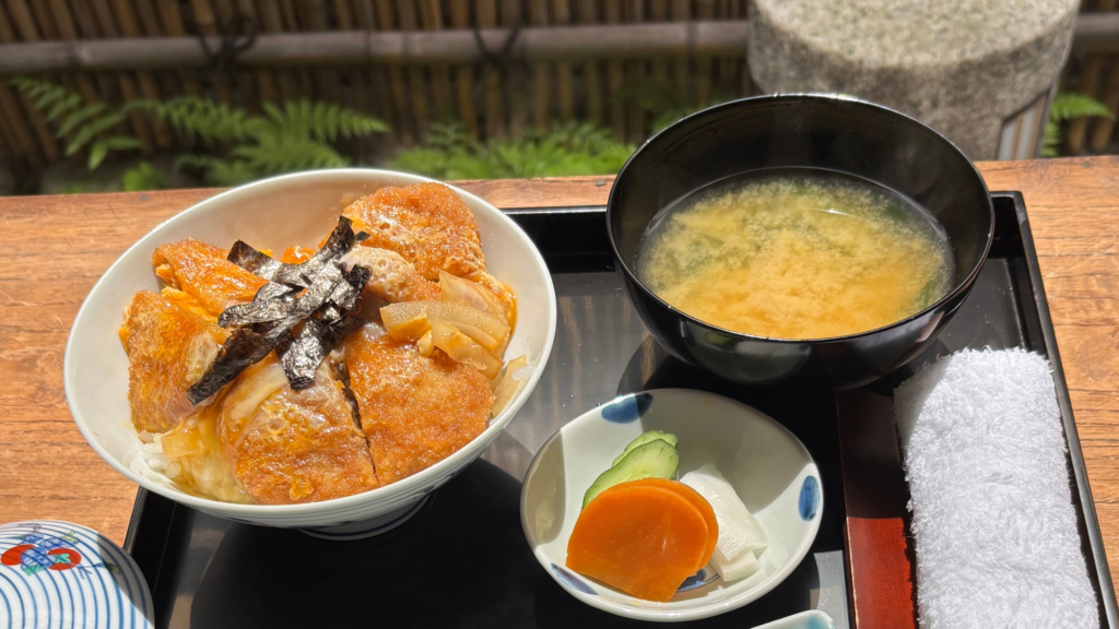 ヒレカツ丼, 日本料理古俣
